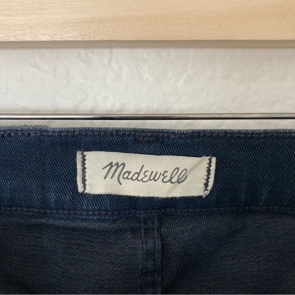 Madewell 10” High Rise Skinny Denim Jeans Distressed Knee Light Wash, Size 24 - Picture 4 of 6